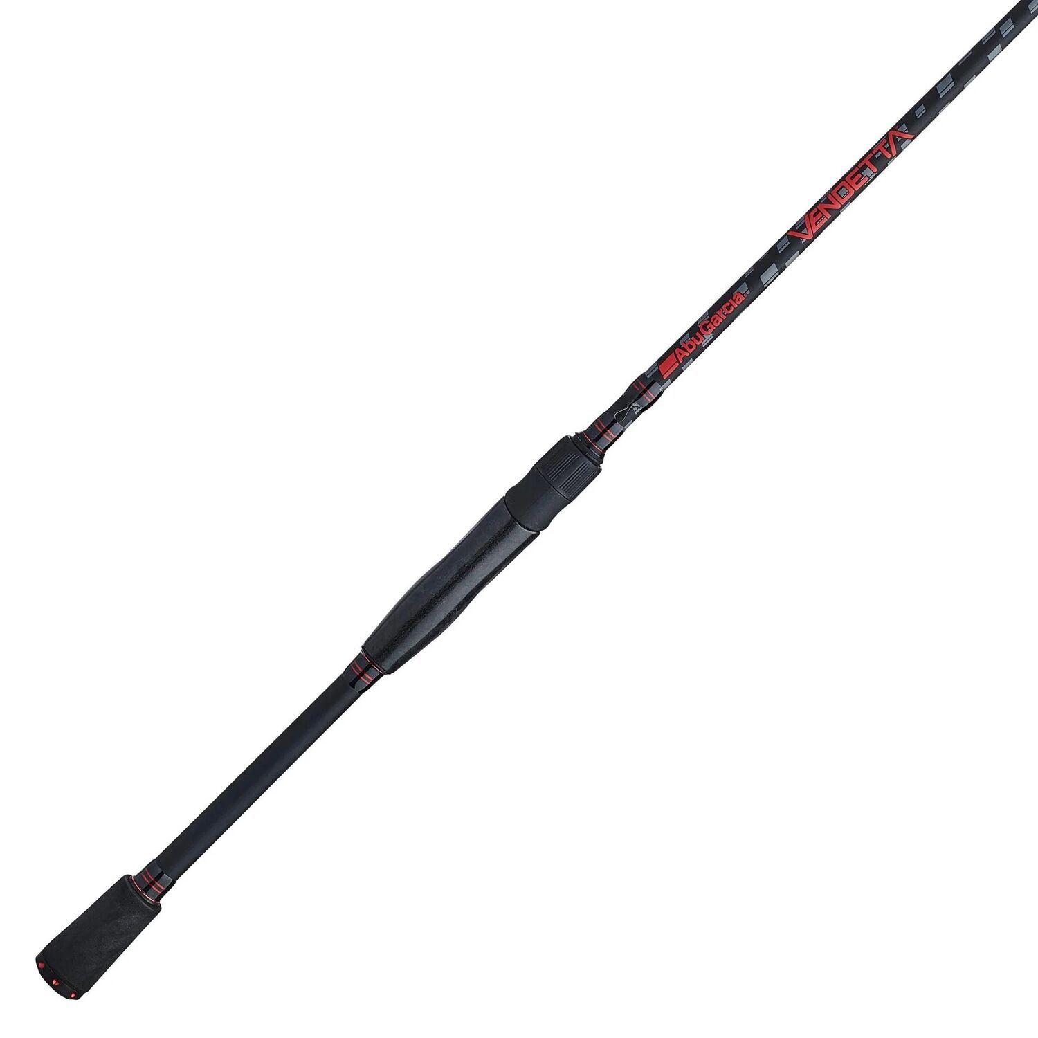 Abu Garcia Vendetta Spinning Rod Medium, 1-Piece, 6 1/2-Ft