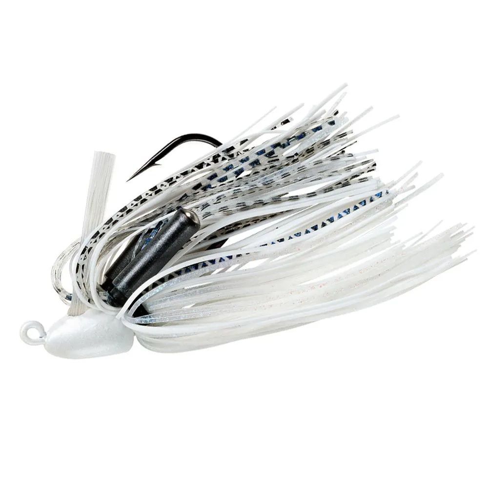 Booyah Boo Jig White Shad, 3/8-Oz