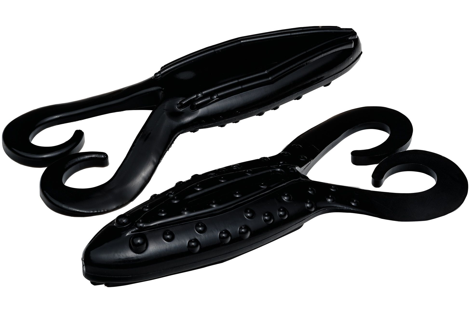 Strike King Black Gurgle Toad, 3-3/4-In, 5-Pk