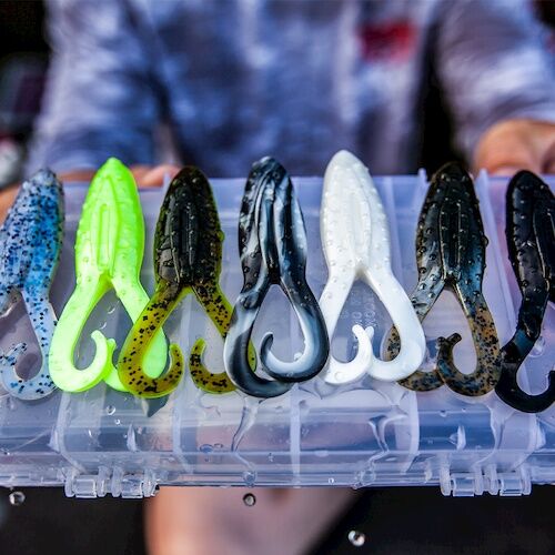 Strike King Gurgle Toad Siren Lure, 3 3/4-In, 5-Pk