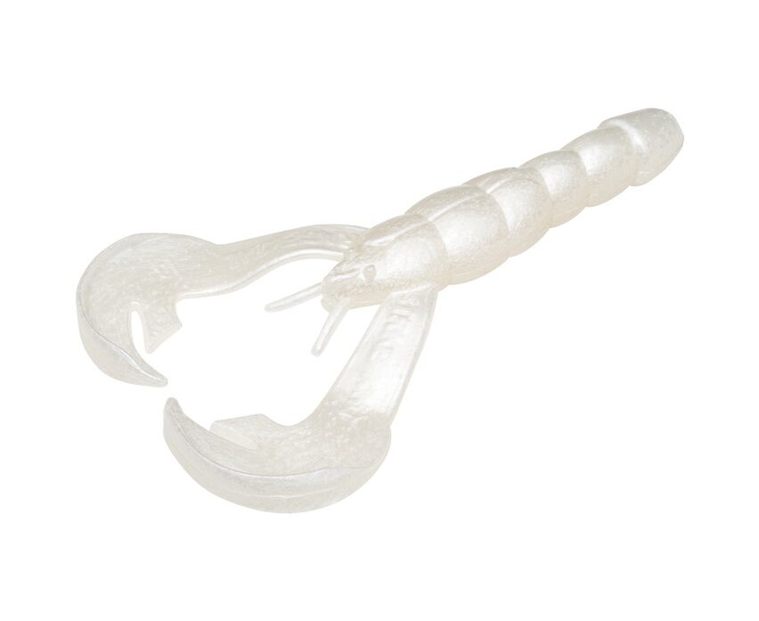 Strike King Rage Craw Pearl Bait, 4-In