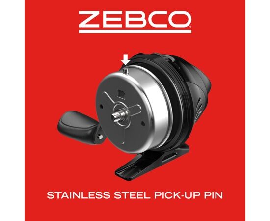 Zebco 202 Spincast Reel With 10-Lb Line

