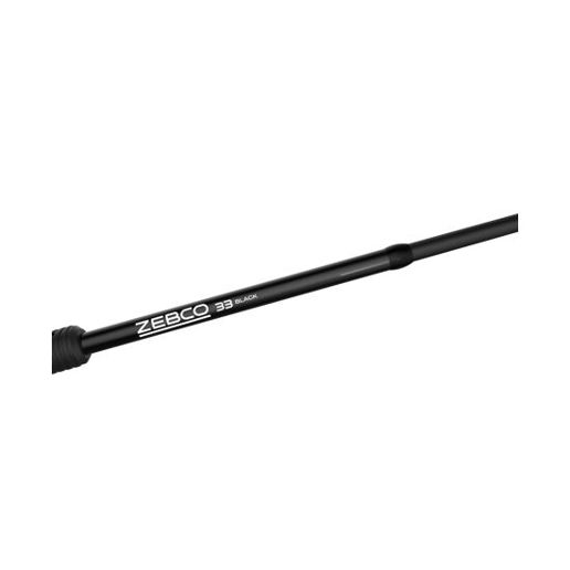 Zebco 33 Black 2-Pc Medium Spincast Combo, 6-Ft