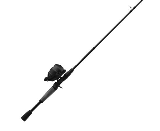 Zebco 33 Black 2-Pc Medium Spincast Combo, 6-Ft - Rods & Reels