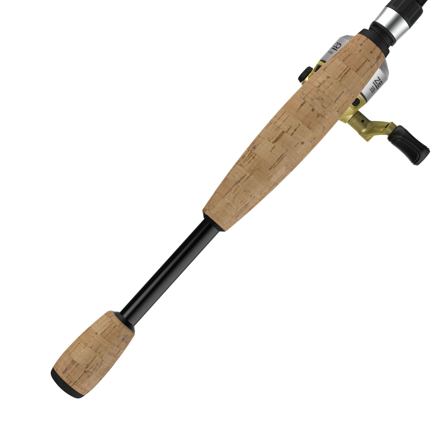 Zebco 33 Micro Gold Trigger Spincast Combo Ultra Light, 2-Piece, 5-Ft