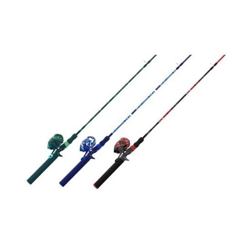 6 ft fishing rod and reel Fly & Combo 5/6 wt with Accessories and colorful new looks to your next outdoor adventure Zebco Spincast Combo Assortment, 6-Ft