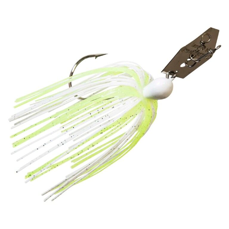 Z-Man Original ChatterBait Chartreuse/White, 1/2-Oz