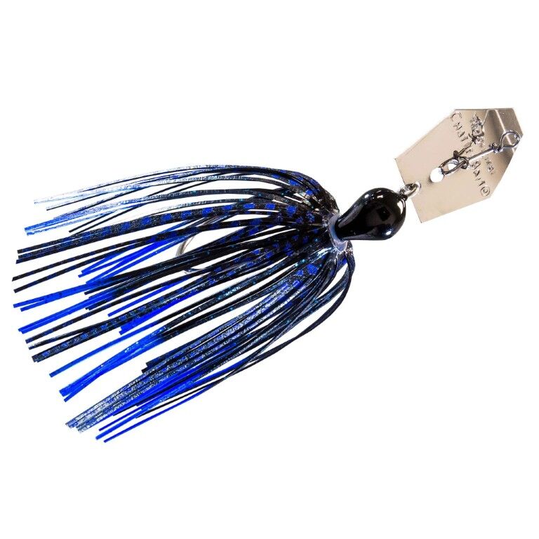 Z-Man Original ChatterBait Black/Blue, 1/2-Oz