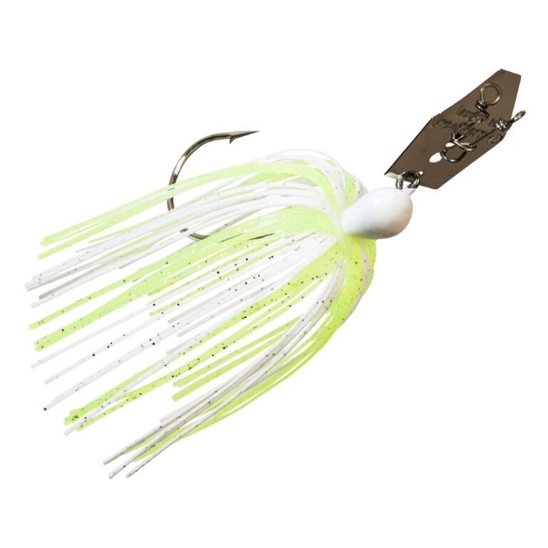 Z-Man Original ChatterBait Chartreuse/White, 3/8-Oz