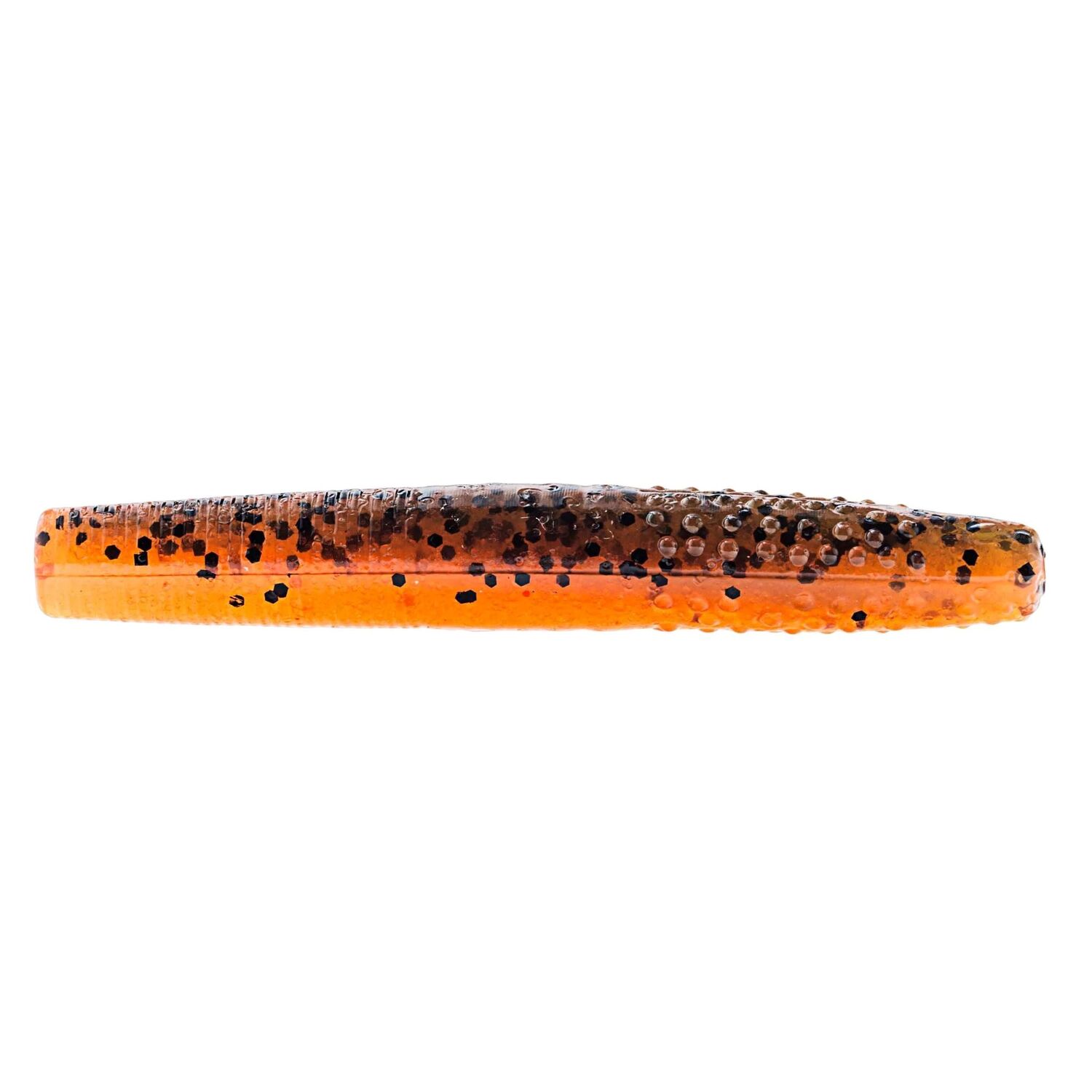 Z-Man Finesse TRD Green Pumpkin/Orange Bait, 2 3/4-In, 8-Pk
