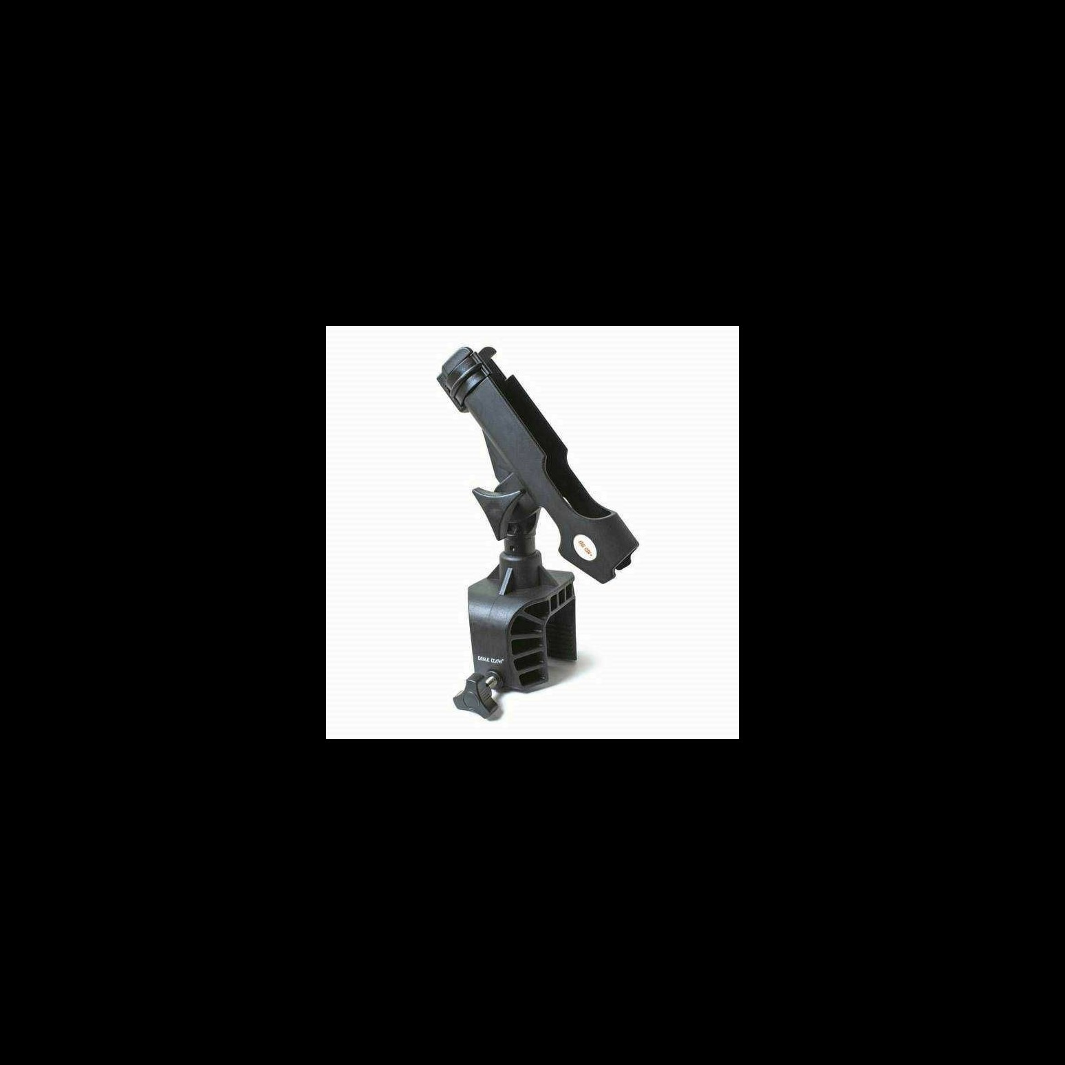 Eagle Claw Clamp On Rod Holder - Black - Fly Fishing
