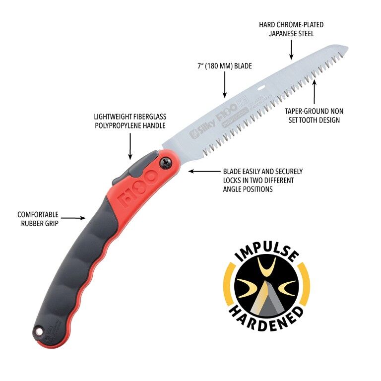 Silky Saws F180 (180MM) Large Teeth Folding Saw