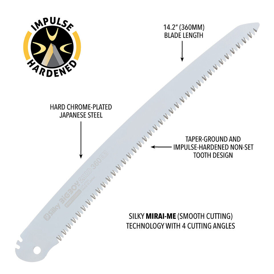 Silky Saws Bigboy 2000 (360MM) Folding Saw