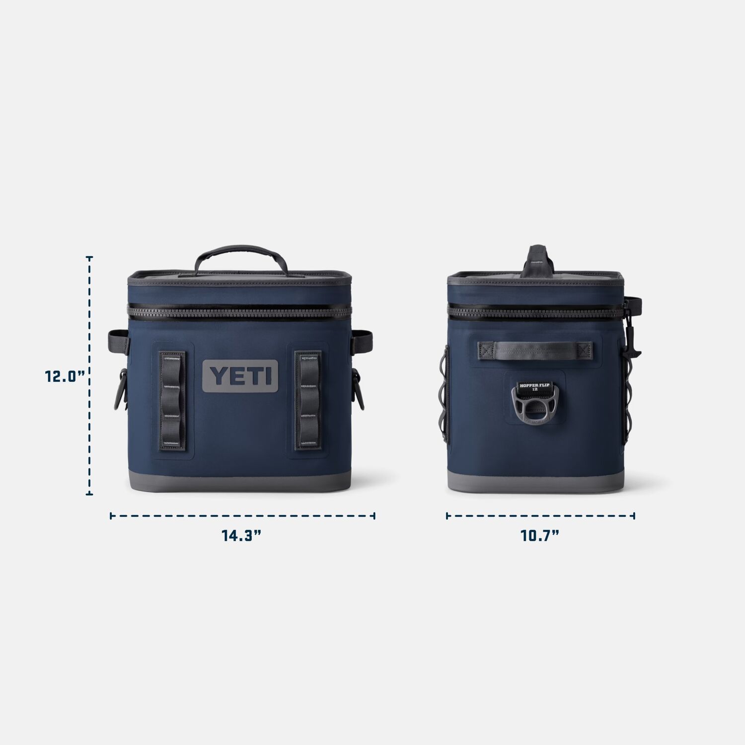 Yeti Hopper Flip 12 Navy Soft Cooler