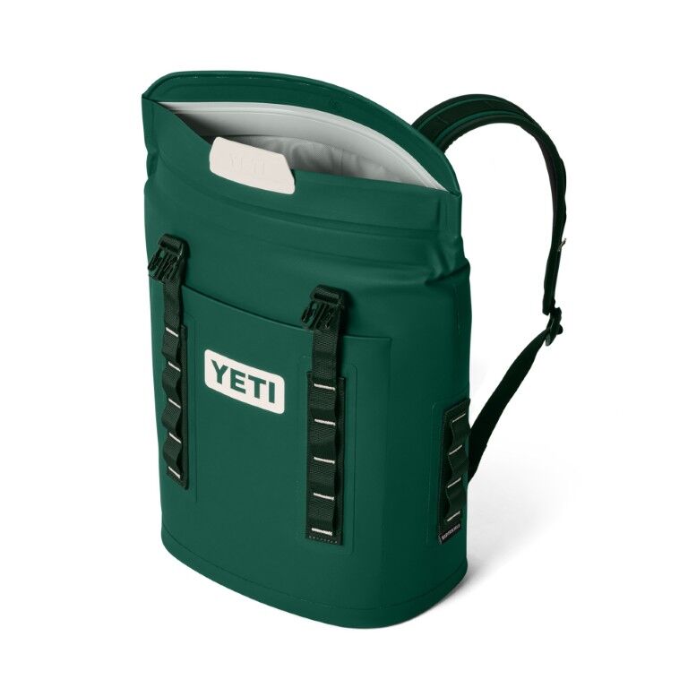 Yeti Hopper M12 Backpack Soft Cooler Black Forrest Green