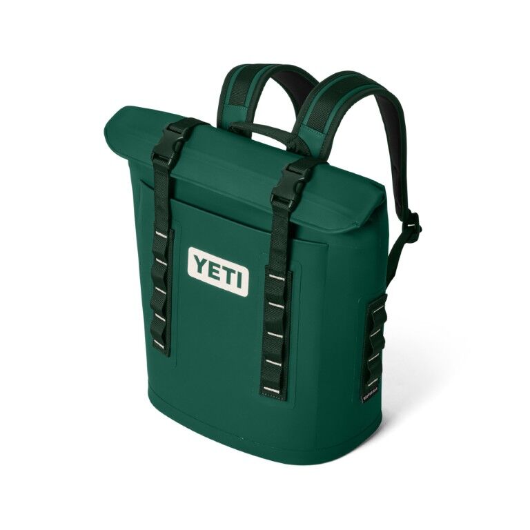 Yeti Hopper M12 Backpack Soft Cooler Black Forrest Green