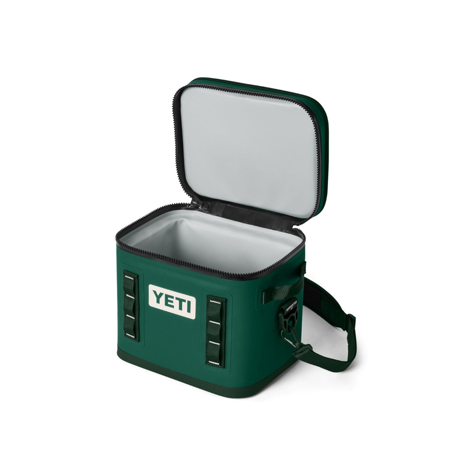 YETI Hopper Flip 12 Black Forest Green Soft Cooler