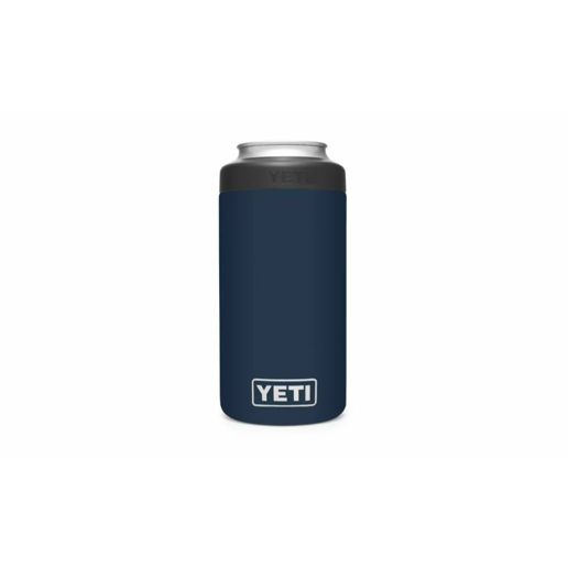 Yeti Rambler Colster Tall Can Insulator Navy, 16 oz Water