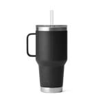 YETI Black Rambler Straw Mug 35-Oz