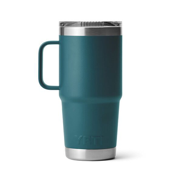 Yeti Rambler Travel Mug with Stronghold Lid Agave Teal, 20-Oz