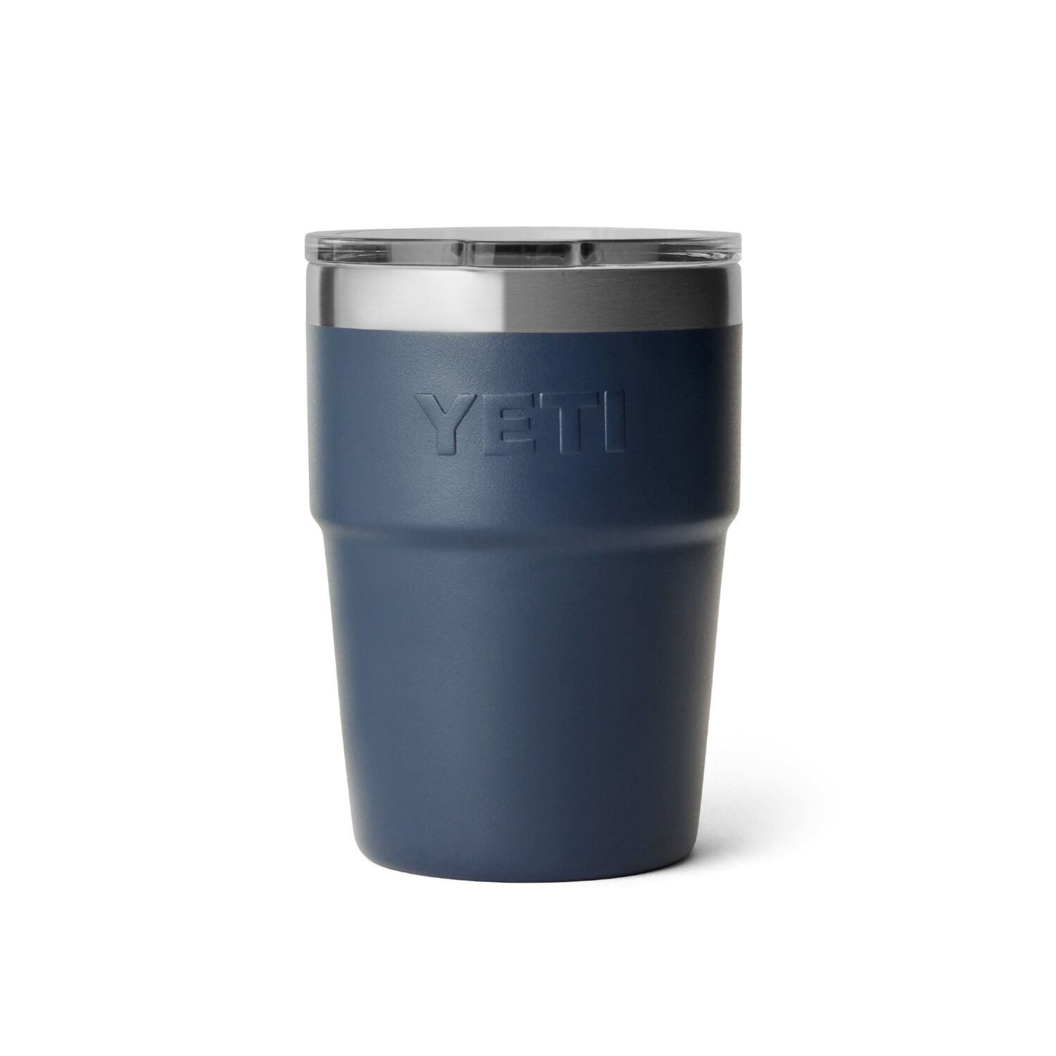 Yeti Coolers Rambler Navy Stackable Cup With Mags Lider Lid, 16-Oz