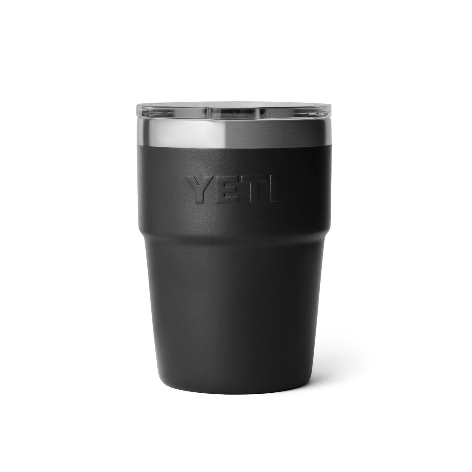 Yeti Black Rambler Stackable Cup With Mags Lider Lid, 16-Oz