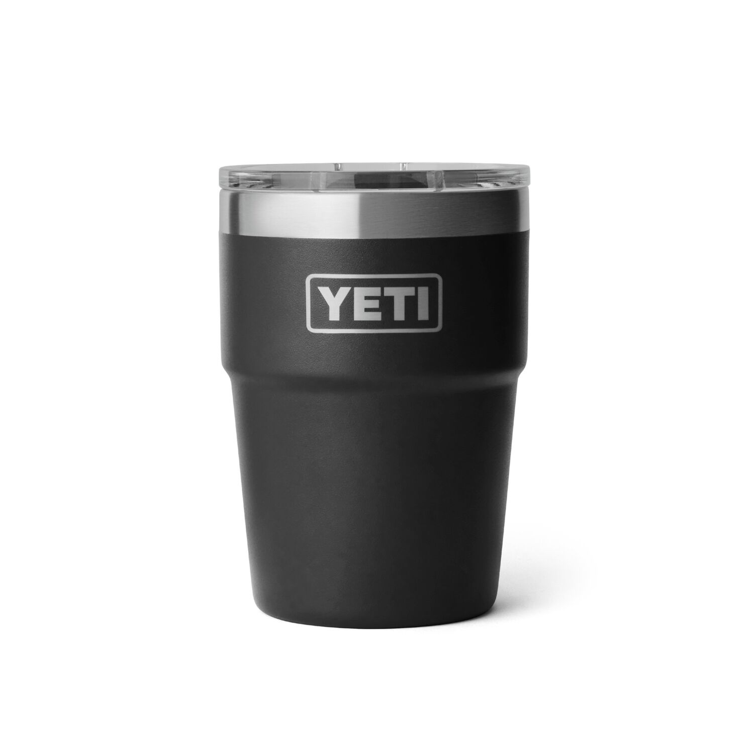 Yeti Black Rambler Stackable Cup With Mags Lider Lid, 16-Oz