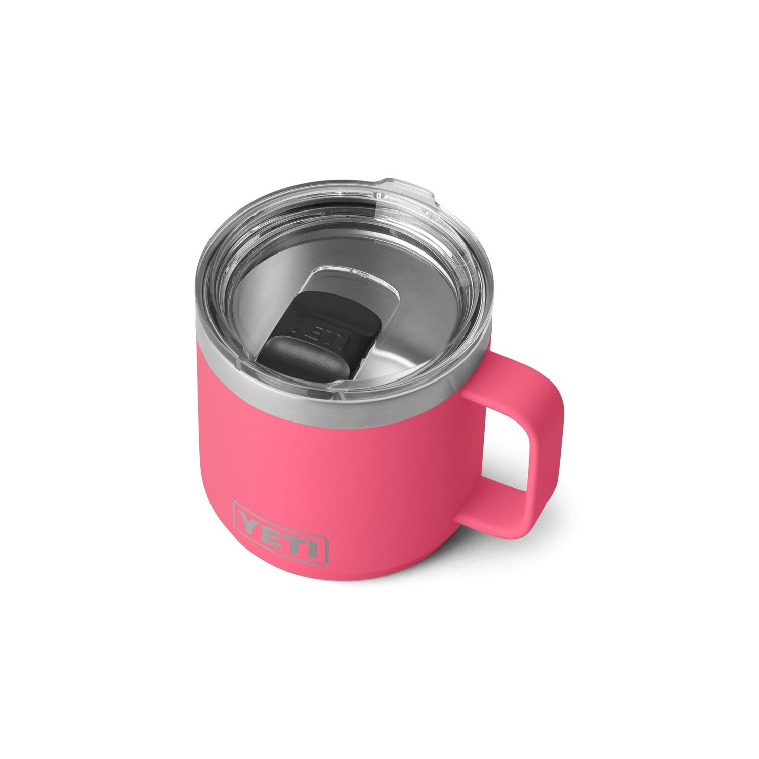 YETI Rambler Tropical Pink Stackable Mug with Magslider Lid, 14-Oz