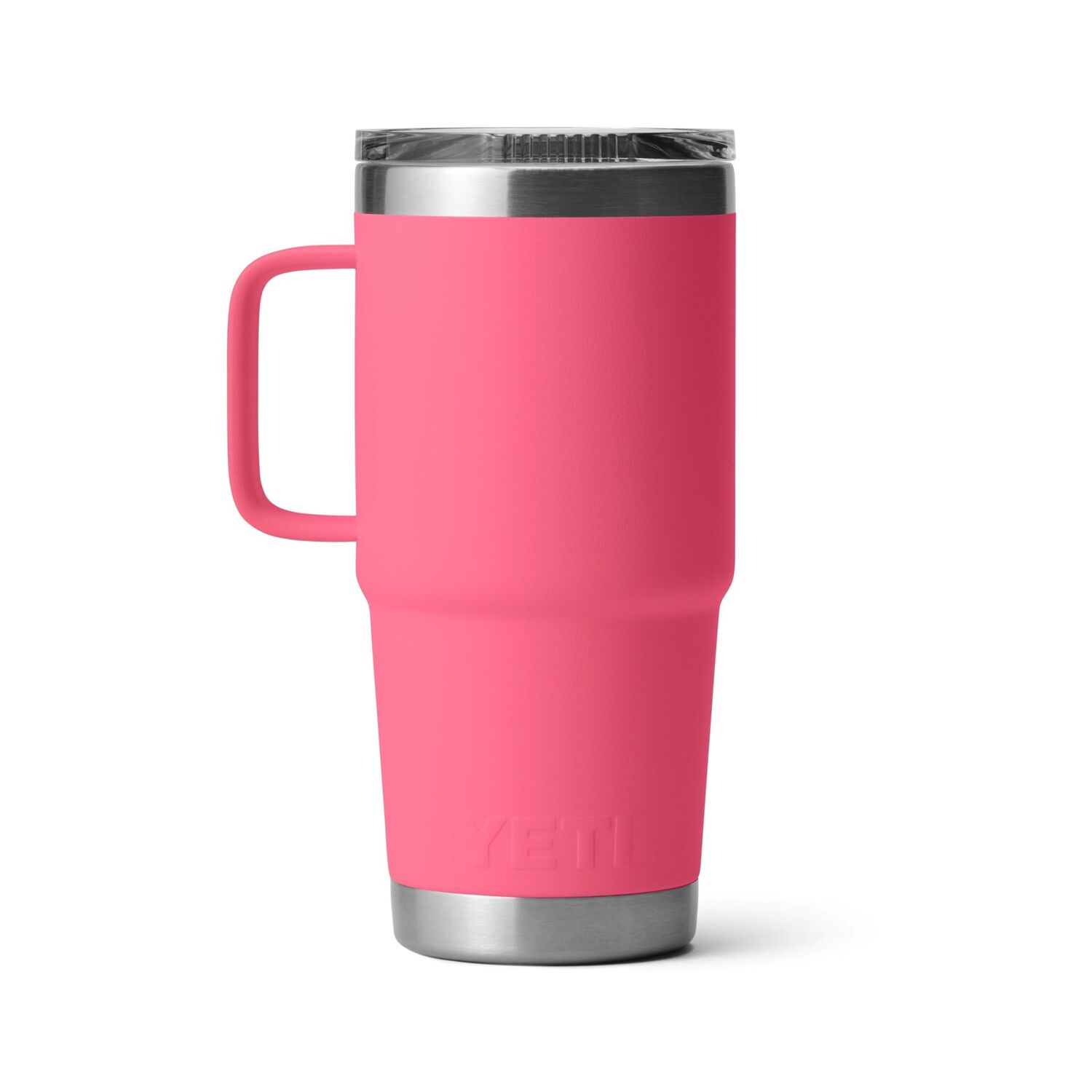 YETI Rambler Tropical Pink Travel Mug with Stronghold Lid, 20-Oz