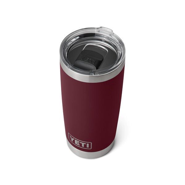 Yeti Rambler Tumbler with MagSlider Lid Wild Vine Red, 20-Oz