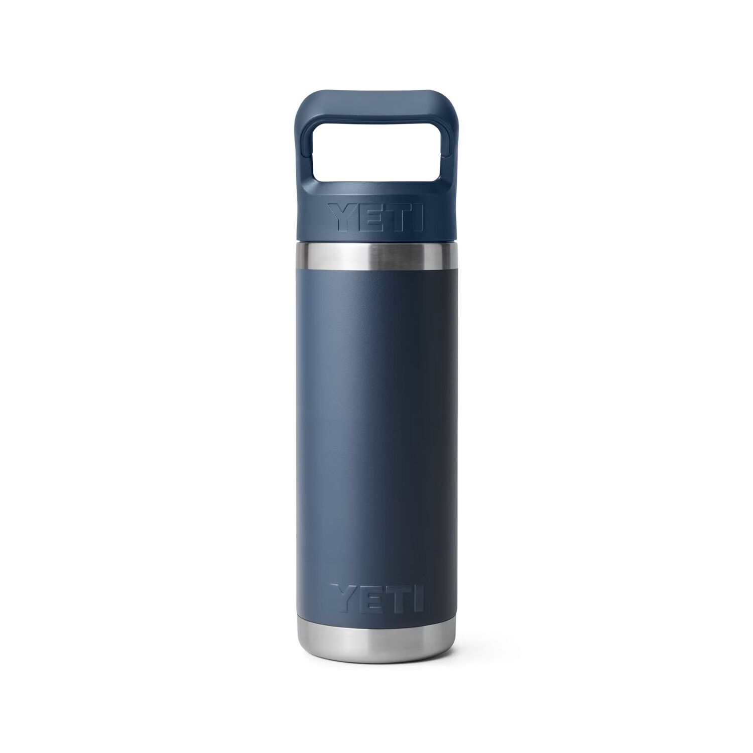 Yeti Navy Rambler Water Bottle, 18-Oz
