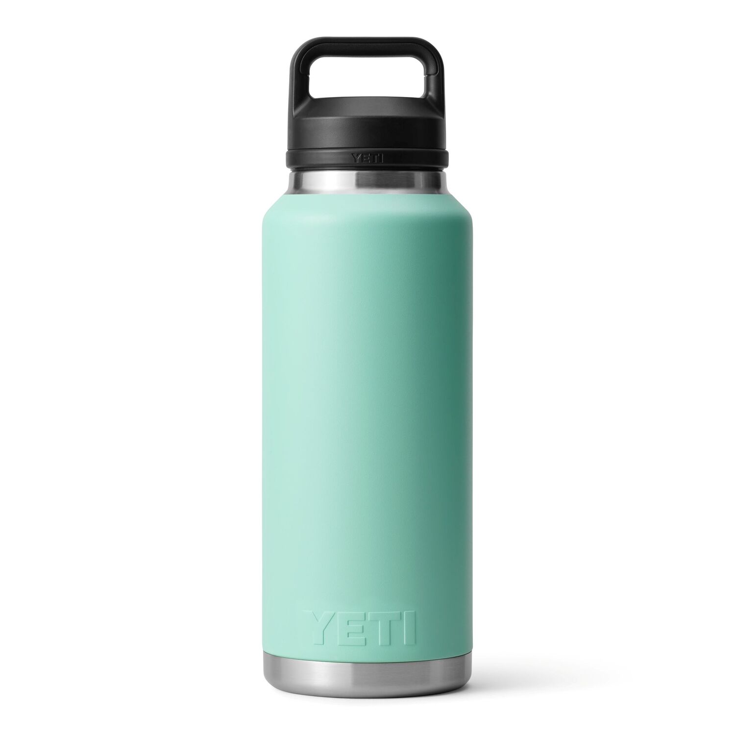 YETI Rambler Seafoam Water Bottle with Chug Cap, 46-Oz