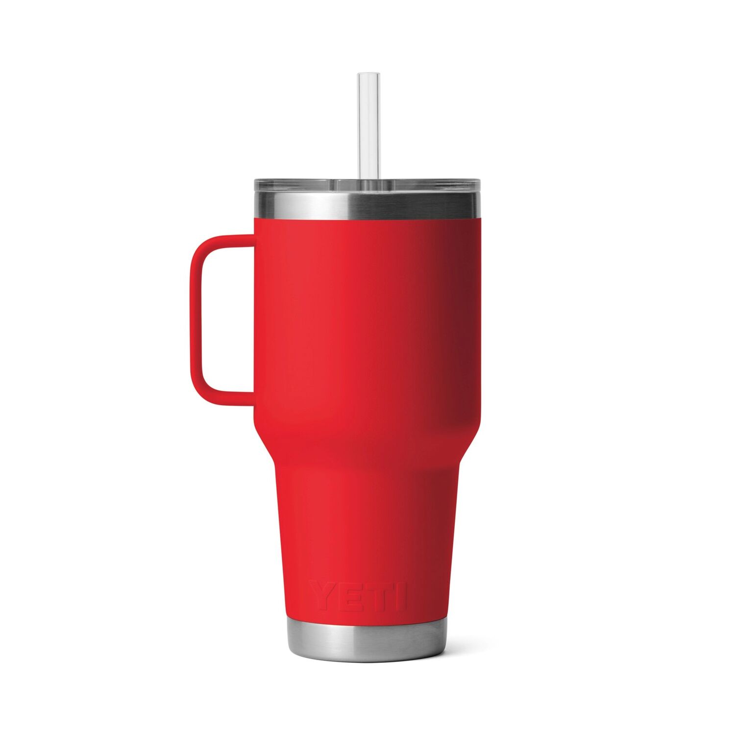 YETI Rambler Rescue Red Straw Mug with Straw Lid, 35-Oz
