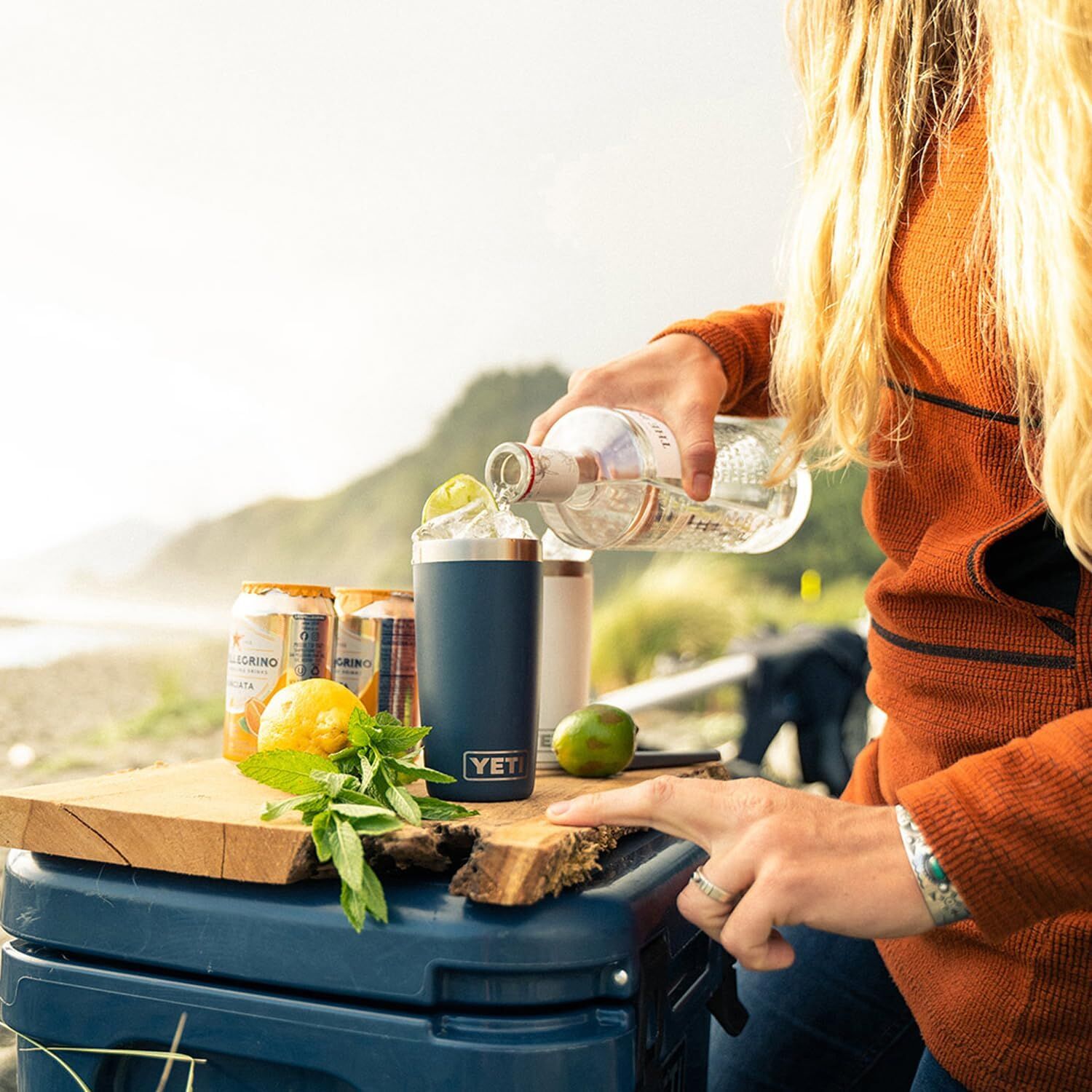 Yeti Rambler  Ultramarine Violet Tumbler With Magslider Lid, 10-Oz