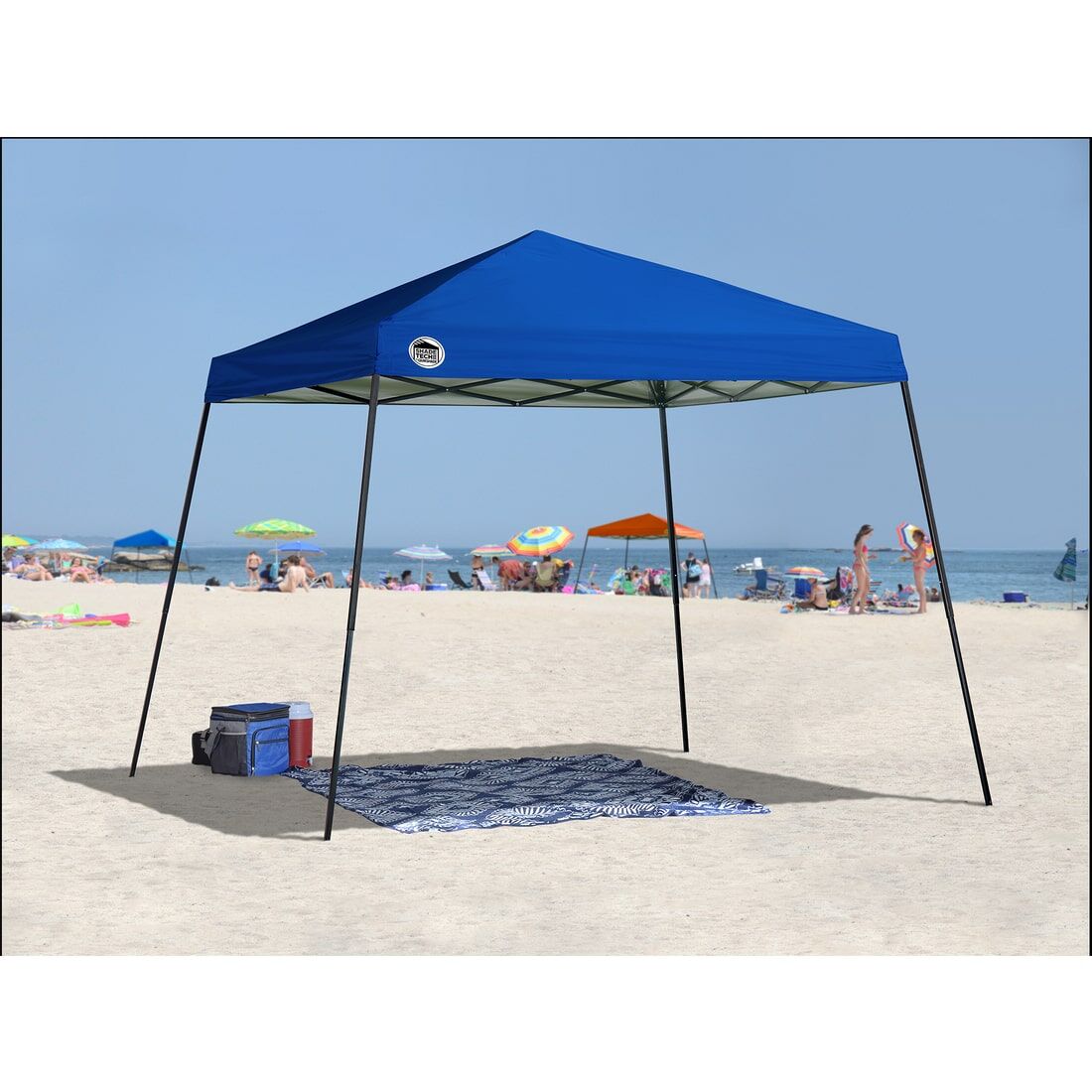 Quik Shade Shade Tech Instant Blue Canopy, 10-Ft X 10-Ft
