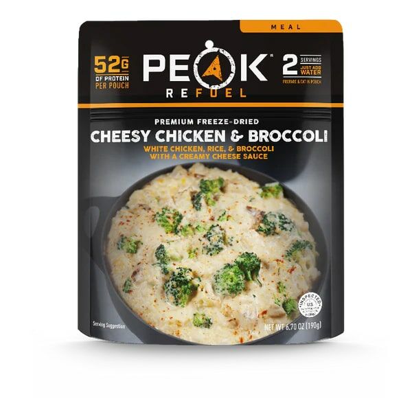 Peak Refuel Cheesy Chicken & Broccoli Freeze-Dried Meal