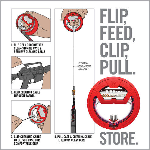 Real Avid Bore Boss Gun Cleaning Pull Through Rod