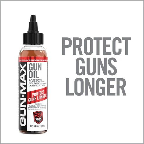 Real Avid Gun-Max Gun Oil, 4-Oz