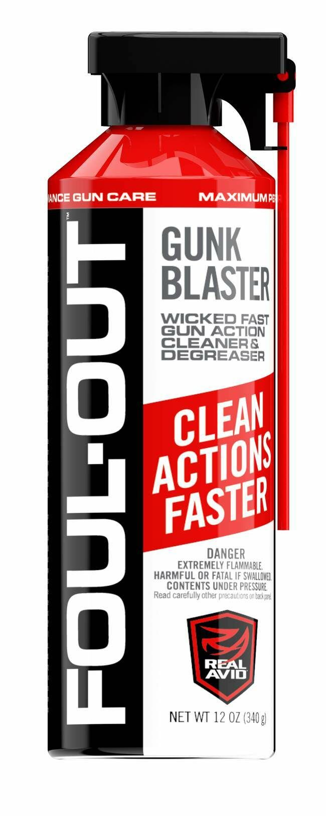 Real Avid Foul-Out Aerosol Gunk Blaster- 12 oz