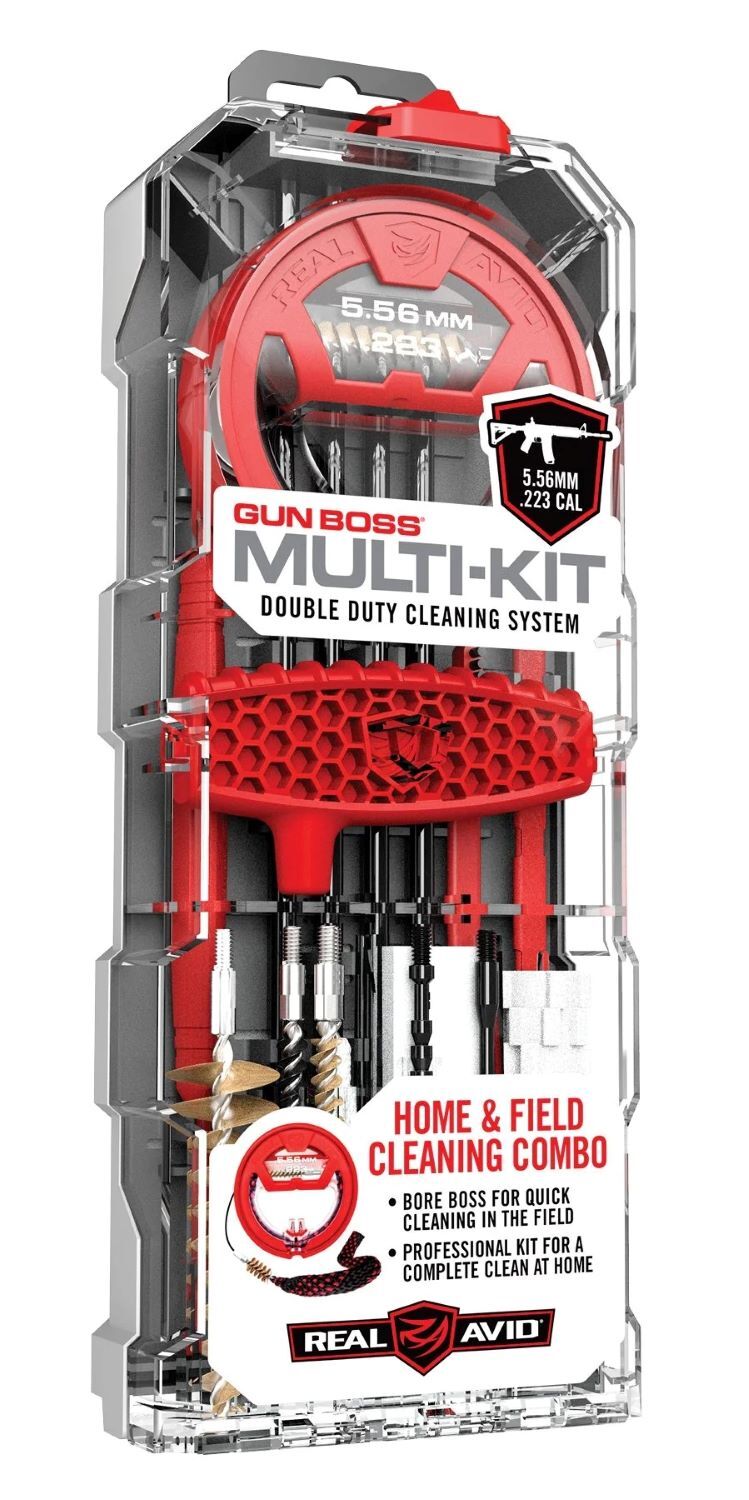 Real Avid Gun Boss .233 Rem/5.56mm Rifle Cleaning Multi-Kit
