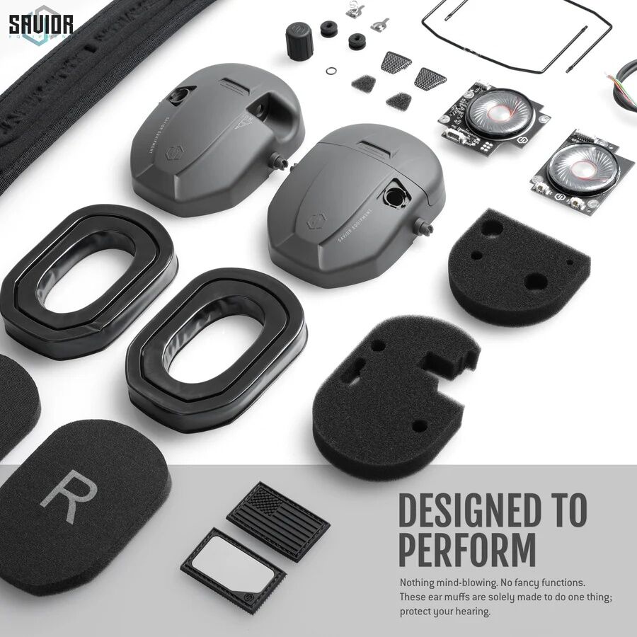 Savior Equipment Apollo SW Gray Electronic Sound Suppressors