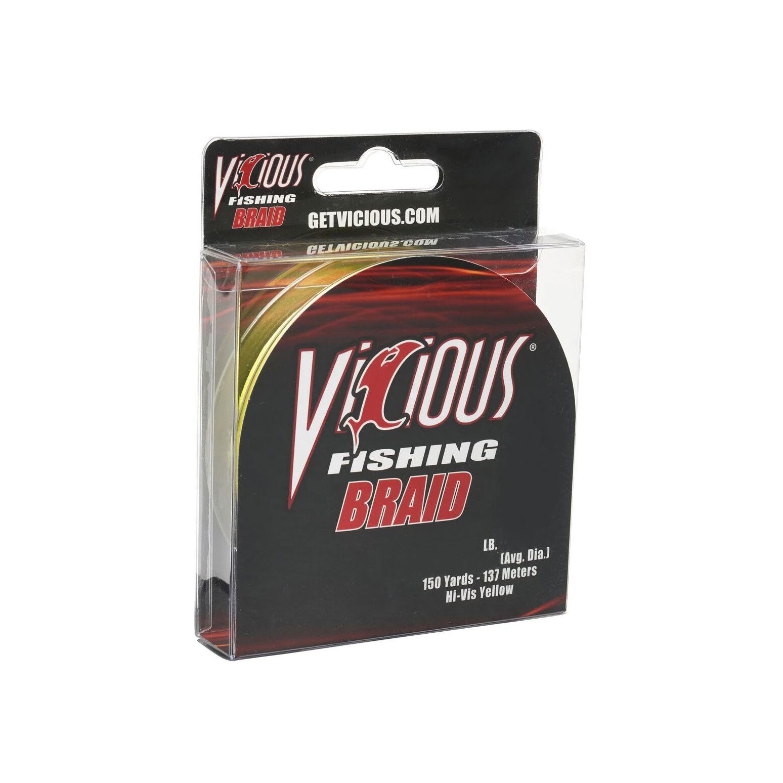 vicious braided fishing line Panfish Hi-Vis Yellow Vicious Standard Yellow Braid Vicious Panfish Braid Hi-Vis Yellow