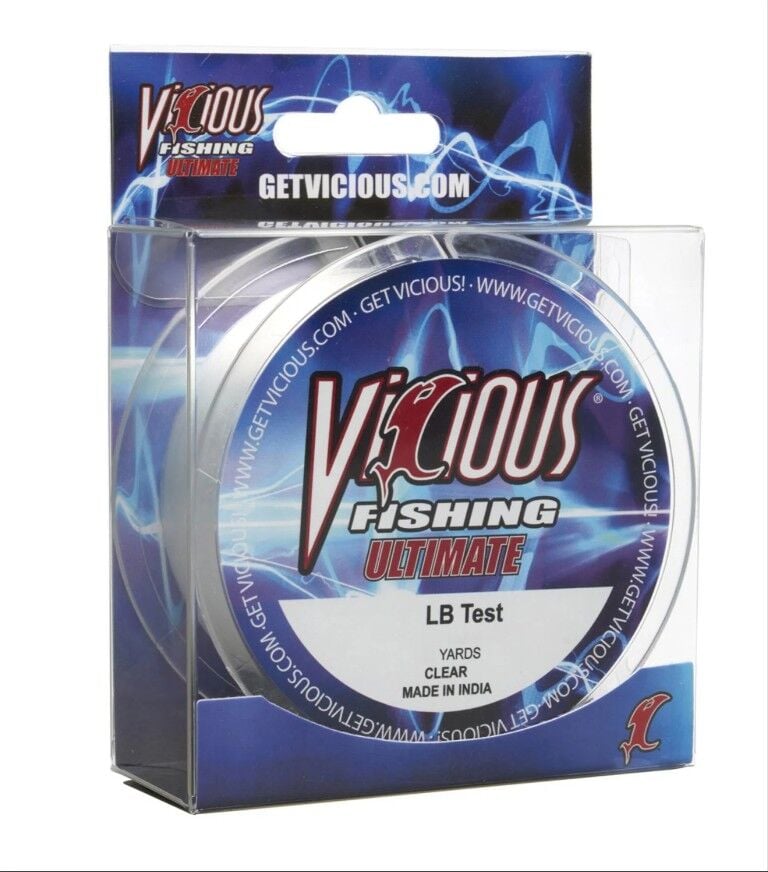 Vicious Ultimate Clear Mono Fishing Line, 6-Lb, 330-Yd