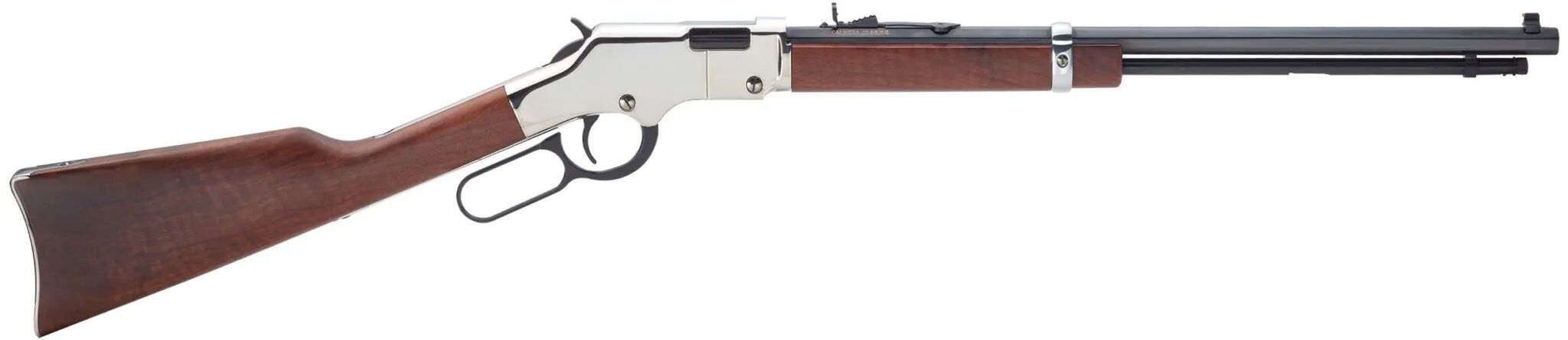 Henry H4 Golden Boy Silver .22 S/L/LR 20" Lever Action Rifle, 16-Rd