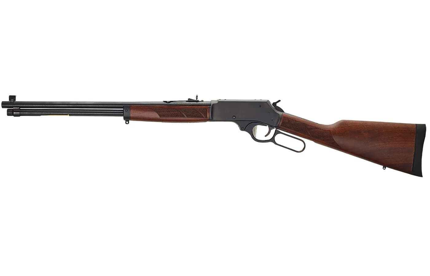 Henry Steel Lever Action .30-30 Black/Wood Rifle, 5-Rd