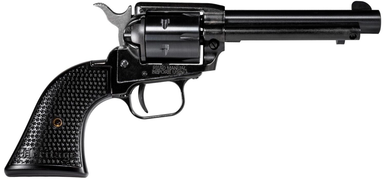 Heritage Rough Rider 22LR 4.75" Revolver, Black, 6 rd.