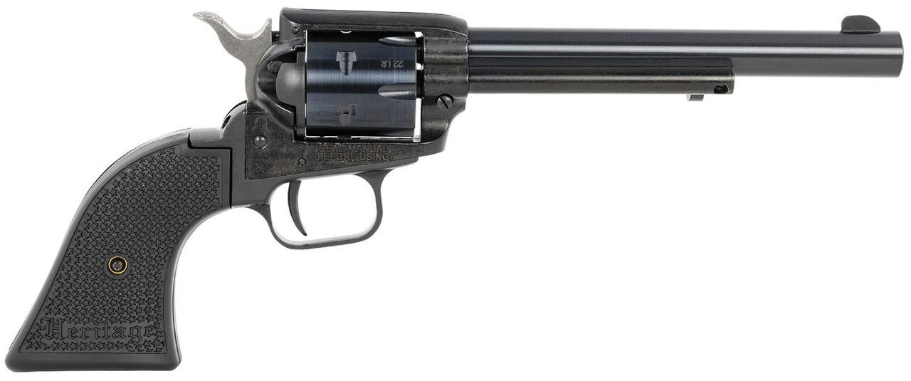 Heritage Rough Rider .22 LR 6.5" Black Polymer Grip 6-Shot Revolver