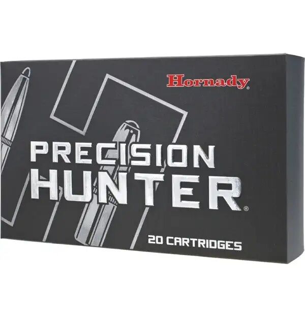 Hornady Precision Hunter .300 Win Mag, 178 Grain ELD-X Rifle Ammo, 20-Rd