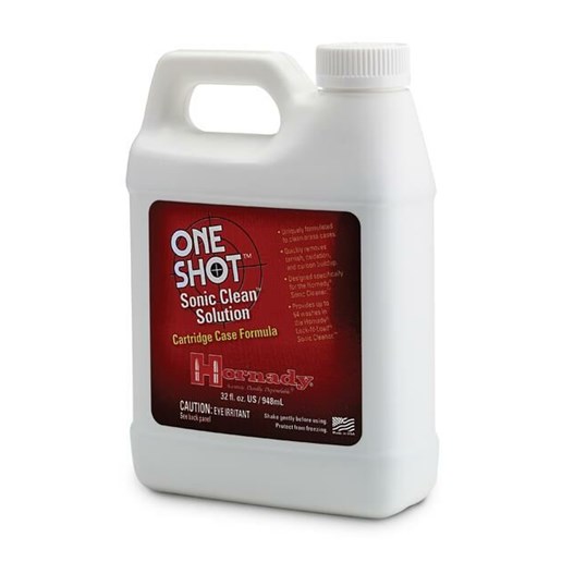 Hornady Lock N Load Sonic Cartridge Case Cleaning Solution - 1 qrt