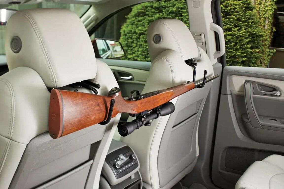 SnapSafe Vehicle Headrest Gun Rack, 2-Pk